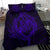 Hawaiian Hammerhead Shark Yin Yang Polynesian Bedding Set - Purple - Polynesian Pride