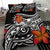 Hawaiian Big Turtle Swim Plumeria Polynesian Bedding Set - Polynesian Pride