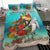 Polynesian Duvet Cover Set - Tonga Bedding Set Ocean Turtle Hibiscus - Polynesian Pride