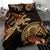 American Samoa Polynesian Duvet Cover Set - Lizard Lucky - Polynesian Pride