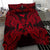 Polynesian Bedding Set - Tonga Duvet Cover Set Map Red - Polynesian Pride