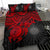 Marshall Islands Polynesian Bedding Set - Red Turtle - Polynesian Pride