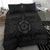 Hawaiian Turtle Polyensian Tribal Bedding Set Grey - Polynesian Pride