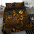 Polynesian Bedding Set - Wallis And Futuna Duvet Cover Set Gold Color - Polynesian Pride