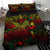 Polynesian Bedding Set - Tokelau Duvet Cover Set Reggae Color - Polynesian Pride