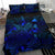 Polynesian Bedding Set - Tokelau Duvet Cover Set Blue Color - Polynesian Pride