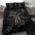 Hawaii Turtle Flower Polynesian Bedding Set - Gray - Polynesian Pride