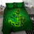 Polynesian Bedding Set Hawaii Duvet Cover Set - A Father's Love Green - Polynesian Pride