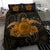 Hawaii Turtle Hibiscus Polynesian Bedding Set - Full Style - Gold - Polynesian Pride