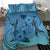 Hawaii Whale Coat Of Arm Polynesian Bedding Set - Polynesian Pride