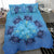 Hawaii Turtle Hibiscus Blue Bedding Set - Polynesian Pride