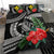 Kanaka Maoli (Hawaiian) Bedding Set - Polynesian Turtle Hibiscus Black - Polynesian Pride