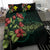 Polynesian Hawaii Bedding Set - Manta Ray Hibiscus - Polynesian Pride