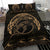 Hawaiian Polynesian Whale Bedding Set Gold - Polynesian Pride