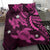 Hawaii Bedding Set - Hawaii Polynesian Turtle Hibiscus Bedding Set - Pink - Polynesian Pride