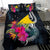 Polynesian Bedding Set - Tokelau Duvet Cover Set Tropical Flowers - Polynesian Pride