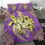 Hawaii Bedding Set - Hawaii Polynesian Turtle Hibiscus Bedding Set - Yellow - Polynesian Pride