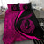 Hawaii Fish Hook Polynesian Bedding Set - Circle Style Pink - Polynesian Pride