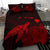 Hawaii Polynesian Hibiscus Turtle Map Bedding Set - AH - Red - Polynesian Pride