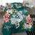 Vanuatu Polynesian Bedding Set - Turtle with Plumeria - Polynesian Pride