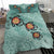 Hawaii Turtle Swimming Tribal Polynesian Bedding Set - AH - Min Style - Polynesian Pride