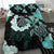 Hawaii Dream Catcher Turtle Hibiscus Plumeria Polynesian Turquoise - Bedding Set AH - Polynesian Pride