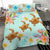 Hawaii Turtle Plumeria Mint Style - Bedding Set AH - Polynesian Pride