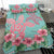 Hawaii Tropical Hibiscus Turtle Mint Style - Bedding Set AH - Polynesian Pride