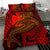 Polynesian Wallis and Futuna Bedding Set - Red Shark Polynesian Tattoo - Polynesian Pride