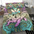 Hawaii Turtle Wave Polynesian Bedding Set - Hey Style Yellow - Polynesian Pride