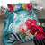 Hawaiian Bedding Set - Coral Tropical Turtle Bedding Set - Polynesian Pride