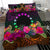 Cook Islands Polynesian Bedding Set - Summer Hibiscus - Polynesian Pride