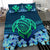 Hawaii Bedding Set - Hawaii Turtle Hibiscus Bedding Set - Choco Style - Polynesian Pride