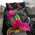 Polynesian Hibiscus Sea Turtle Bedding Set - AH - King Style - Polynesian Pride