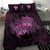 Hawaii Bedding Set - Turtle Strong Pattern Hibiscus Plumeria Pink AH - Polynesian Pride