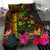 Fiji Polynesian Personalised Bedding Set - Hibiscus and Banana Leaves - Polynesian Pride