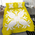 Hawaiian Bedding Set Royal Pattern - Yellow - A2 Style - Polynesian Pride