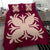 Hawaiian Bedding Set Royal Pattern - Pink - A2 Style - Polynesian Pride