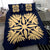 Hawaiian Bedding Set Royal Pattern - Indigo - A3 Style - Polynesian Pride