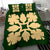 Hawaiian Bedding Set Royal Pattern - Green - C1 Style - Polynesian Pride