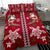 Hawaii Turtle Santa Claus Pattern Christmas Bedding Set - San Style - AH - Polynesian Pride