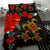 Hawaii Turtle Hibiscus Polynesian Bedding Set - Black - Adela Style - AH - Polynesian Pride