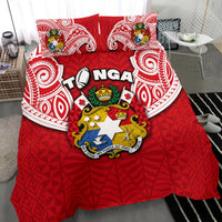 Tonga Rugby Bedding Sets Royal Style - Polynesian Pride