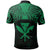 Hawaiian Kanaka Polo Shirt Demodern Green - Polynesian Pride