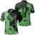 Hawaii Turtle Polo Shirt Polynesian Hibiscus Art Ver 2.0 Green Unisex Green - Polynesian Pride