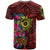 Polynesian T Shirt Vanuatu Symbols With Hibiscus Ver03 - Polynesian Pride