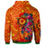 Polynesian Zip Hoodie Vanuatu Symbols With Hibiscus Ver02 - Polynesian Pride