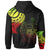 Samoa Zip Hoodie Samoan Tatau Reggae Patterns - Polynesian Pride