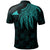 Tokelau Polynesian Polo Polynesian Wings (Turquoise) - Polynesian Pride