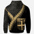 Fiji Hoodie Fiji Coat of Arms With Polynesian Tattoo Gold - Polynesian Pride